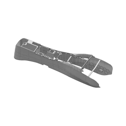 Пресс-форма для литья панели центральной консоли автомобиля