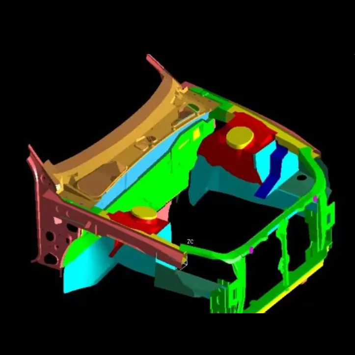 Штамповочные штампы для сборки автомобильного моторного отсека