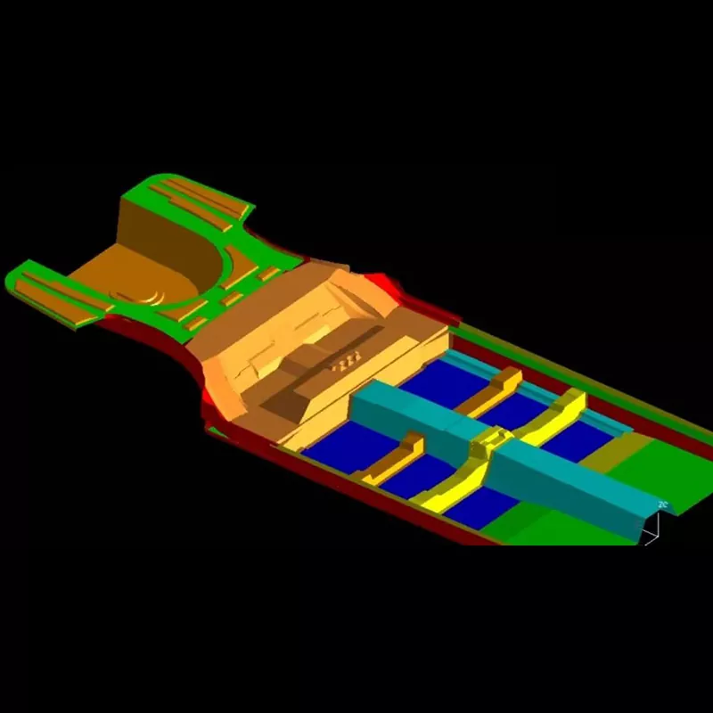 Штамповочные штампы для сборки автомобильного пола