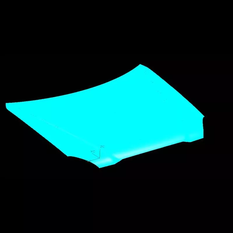 Штамповочная машина для наружной панели автомобильного капота