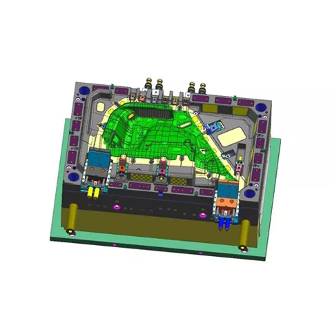 Штамповочная машина для левой боковой панели автомобиля