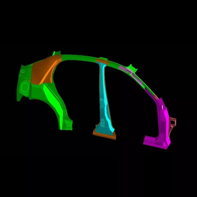 Штамповочные штампы для внутренней сборки автомобильной боковой панели