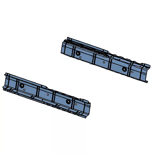 Пресс-форма для литья автомобильных порогов