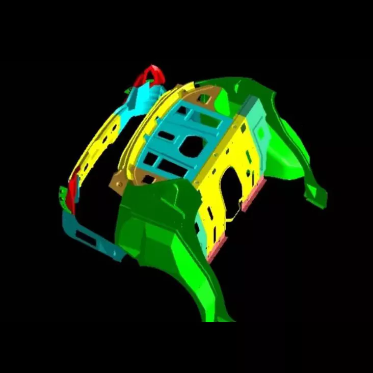 Штамповочные штампы для сборки автомобильного багажника